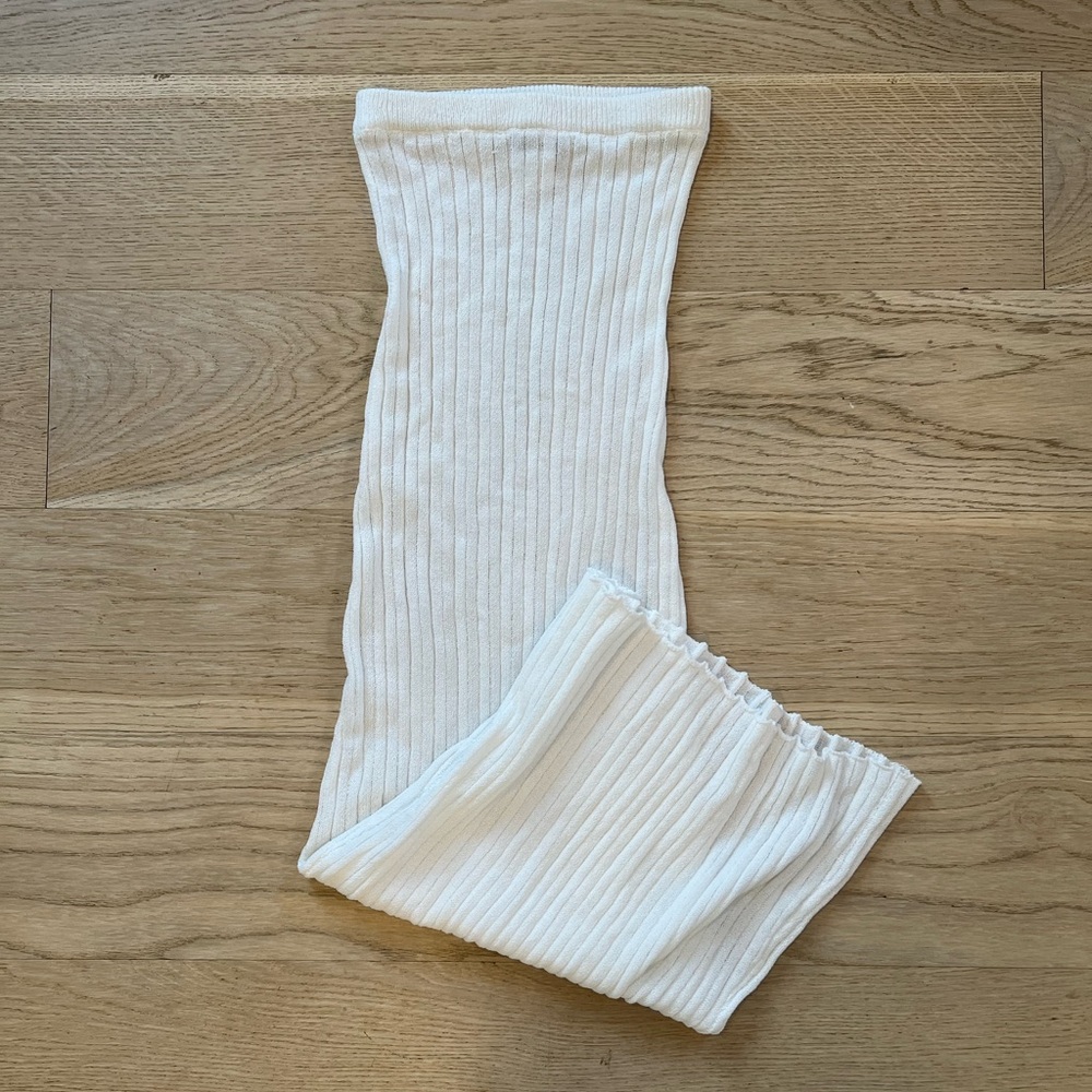 NWT Princess Polly White Knit Pointelle Belle Skirt